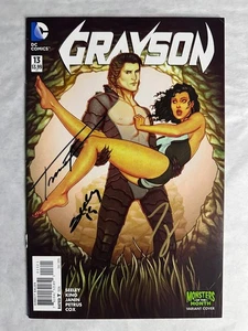 Grayson #13 (2015) DC | Variante Frison Monsters firmada por Frison & Seeley | En muy buen estado - Imagen 1 de 5