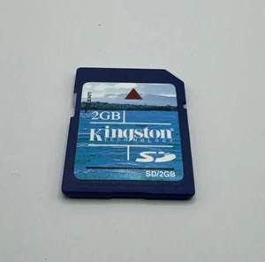 Kingston 2GB SD Card For Cameras Ect Vintage Memory Card - Picture 1 of 1