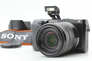 [N.MINT+3] SONY NEX-7 24.3MP Mirrorless Digital Camera 18-55mm Lens From JAPAN - Picture 1 of 14