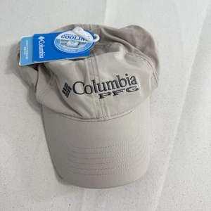 Columbia PFG Coolhead BallCap Hat Fishing Men Beige One Size Adjustable - Picture 1 of 7
