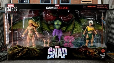 Marvel Legends SDCC Gamerverse Savage Land Paquete de 3 Shanna Sauron Rogue 6" NUEVO Foto 1 de 4