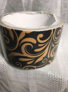 CRAZY CUTS FABRIC TAPE Scroll Gold NEW!  Craft Hobby Sewing  - Picture 1 of 5
