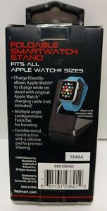 Blackweb Foldable Smartwatch Stand  - Fits All Apple Watches And Sizes Brand New