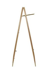 Montaggio militare Pace Stick legno di faggio ottone raccordi lucidi custodia da trasporto morbida - Foto 1 di 7