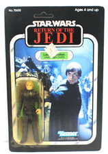 Star Wars Return of the Jedi Luke Skywalker Unpunched 65 Card Back B