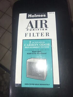Holmes Air Purifier 2 Pack Activated Carbon Odor Filters HAPF-36 Sealed NOS!