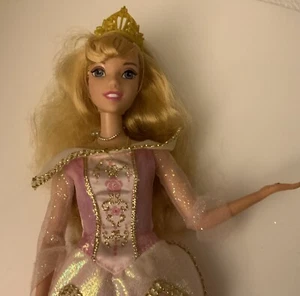 Disney Princesa Mágica Hada Luces Muñeca Bella Durmiente Cabello Rubio 2008 - Imagen 1 de 9