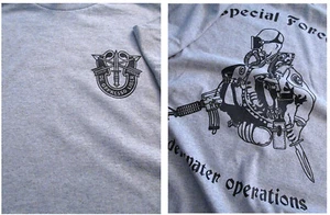Combat Diver Special Forces Underwater Operations T-SHIRT XL ORIGINAL US Design - Bild 1 von 6