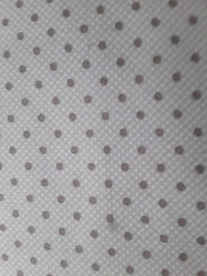 Moda Quilt Fabric DOTS  OOP 100% Cotton  Taupe on Pale Blue Patt #2804 BTY - Image 1 of 3