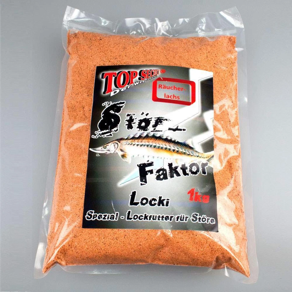  | Top Secret Stör Faktor - Stör Lockfutter Angelfutter Störe - 1kg - Bild 1 von 1