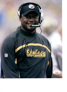 MIKE TOMLIN PITTSBURGH STEELERS SIGNED 8X10 PHOTO W/JSA - Picture 1 of 1
