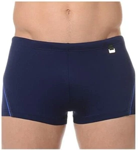 HOM SPORT 360055 swimming TRUNKS Men's boxer trunk striped beachwear  - Picture 1 of 3