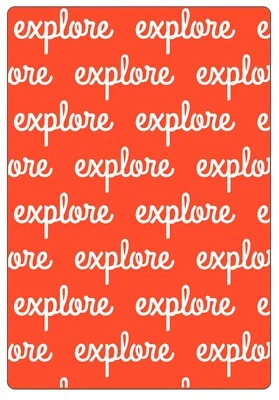 Sizzix Explore Embossing folder #660422 Retail $4.99 by Jillibean Soup - retired - Image 1 of 3