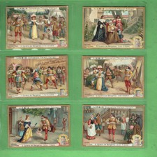 #BB.  LIEBIG COMPANY 1901 SIX CARD SET - CYRANO DE BERGERAC I