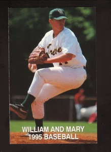 William & Mary Tribe -- Baseball Taschenplan 1995 -- Patrick Henry Inn - Bild 1 von 1