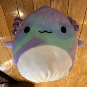 Squishmallow Delphine Axolotl 7-8" AUTHENTIC Kellytoy Soft Plush Axo Tie-Dye - Picture 1 of 5