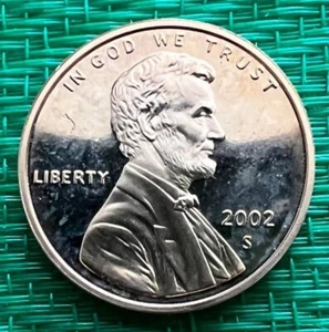 Centavo Lincoln 2002-S revestido a prueba - envío gratuito - Imagen 1 de 2