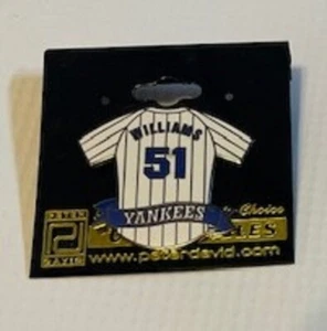New York Yankees Bernie Williams Pinstripe Pin - Picture 1 of 1