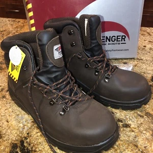 Botas de Trabajo Avenger Para Hombre Marco Puntera de Acero 6" Cuero Impermeable 7225 Para Hombre 12W - Imagen 1 de 9