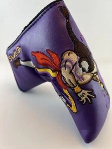 New Swag Golf Vega Street Fighter Putter Cover Purple Blade Capcom 920286 - Picture 1 of 8