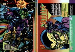 1993 Skybox, Marvel Universe Series 4, #123 Skrulls, Alien Races - Picture 1 of 1