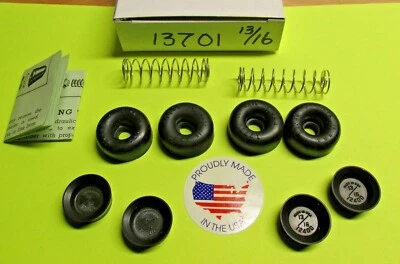 1954-1966 STUDEBAKER COMMANDER LARK HAWK WHEEL CYLINDER KIT QTY. 2 REAR 13/16"  - Image 1 of 2