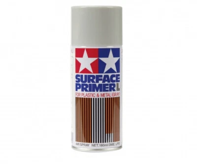 Tamiya TM87042 Grundierung Surface Primer Grau Spray Farbe 180ml (€72,17/L) - Bild 1 von 2