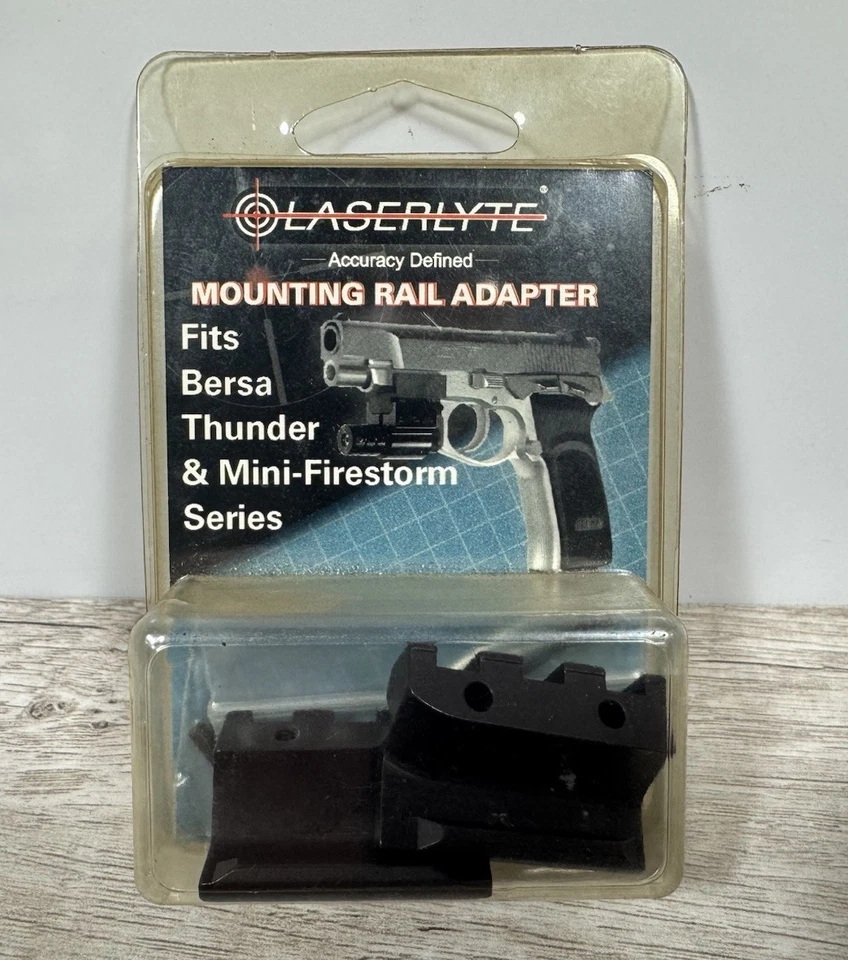 Adaptador de riel de montaje LaserLyte Bersa Thunder Mini-Firestorm ADP-BERS-140 Foto 1 de 4
