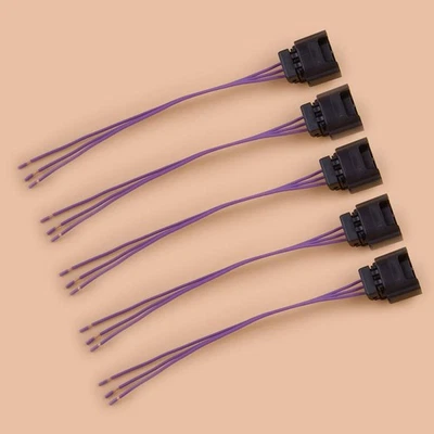 5Pcs Cam Crank Position Sensor Pigtail Connector Fit For Nissan Infiniti - Image 1 of 4