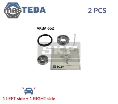VKBA 652 WHEEL BEARING KIT SET REAR SKF 2PCS NEW OE REPLACEMENT - Image 1 of 4