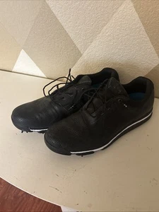 Men's Under Armour UA Charged Draw RST Golf Shoes Style Spiked Size 11 Black - Picture 1 of 6