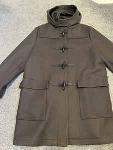 Dunhill Cashmere Wool Duffle Coat Made In Italy RRP £2,895 Large - Picture 1 of 14
