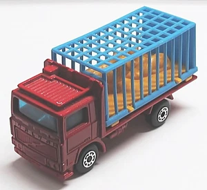 Matchbox Superfast - #35 Volvo mit Zoo Container - rote Base - Bild 1 von 7