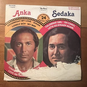 Anka/Sedaka: 24 Original Hits 2LP TeeVee # TA-1055 VG - Imagen 1 de 6