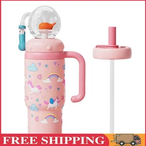 Tazas de agua de ballena de acero inoxidable de 24 oz para niños, adolescentes y adultos (F) - Imagen 1 de 12