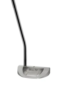 Putter de golf Bell IV medio desplazado mazo completo 390 gramos diestro 32" agarre Winn Jumbo Lite - Imagen 1 de 7