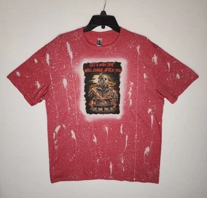 Halloween Michael Meyers T-shirt Get A Man That Will Chase After You Womens XL - Picture 1 of 4