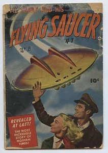 VIC TORRY and his FLYING SAUCER (1950) Golden Age - fair condition - Bob Powell - Picture 1 of 10
