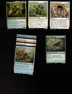 RABBIT RUCKUS!-MTG-Magic the Gathering 60 Card Deck-Rare-mythic-RTP-casual fun - Picture 1 of 6