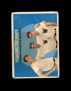 1959 Topps #74 Directing Power Lemon, Lavagetto, Sievers Low Grade Filler (A01) - Picture 1 of 2