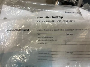 Allen-Bradley 9904-TPR, ControlNet Coax T Tap, Right Angle BNC Plug - Picture 1 of 3