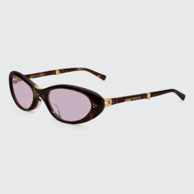 Gentle Monster Lolang T1 rosa tartaruga 100% autêntico novo em folha - Imagem 1 de 4