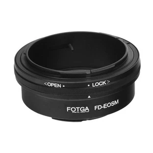 FOTGA Adapter Ring For Canon FD Mount Lens to EOSM M200 M50 Mirrorless Camera - Picture 1 of 4