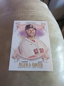 2021 Topps Allen & Ginter #167 JD Martinez Boston Red Sox - Picture 1 of 2