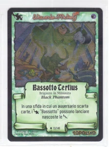 WIZARDS of MICKEY Card Game Bassotto Tertius 13/140 NC Età Oscura FOIL Ita - Picture 1 of 1