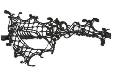 Mujeres Sexy Disfraz de Encaje Mascarada Fiesta Vestido Elegante Halloween Ojo Máscara Facial EE. UU. Foto 1 de 4