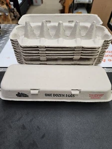 *12 Count* Little Giant Egg Cartons Solid Top Labeled On Sides! - Picture 1 of 7