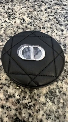 Dior Beauty BLACK Makeup Compact Mirror Christian Dior VIP Gift New in Box - Image 1 of 3