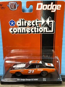 1/64 M2 DRIVERS CONEXIÓN DIRECTA #21 1971 CARGADOR DODGE R/T 426 HEMI - Imagen 1 de 2