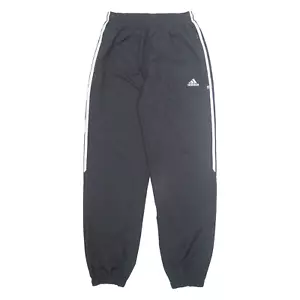 ADIDAS Pantaloni da pista donna neri conici M W24 L31 - Foto 1 di 6